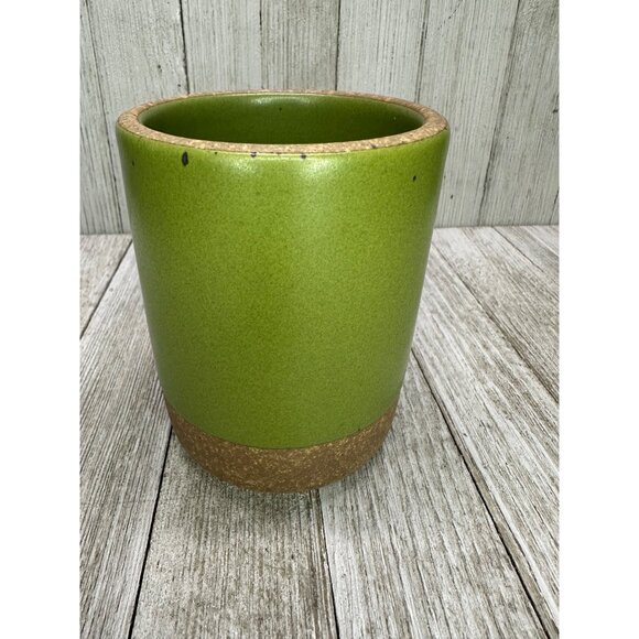 Vtg Style East Fork Pottery Mug Fiddlehead Green Retired Color 4.25" Tall Set 2 - Picture 3 of 10
